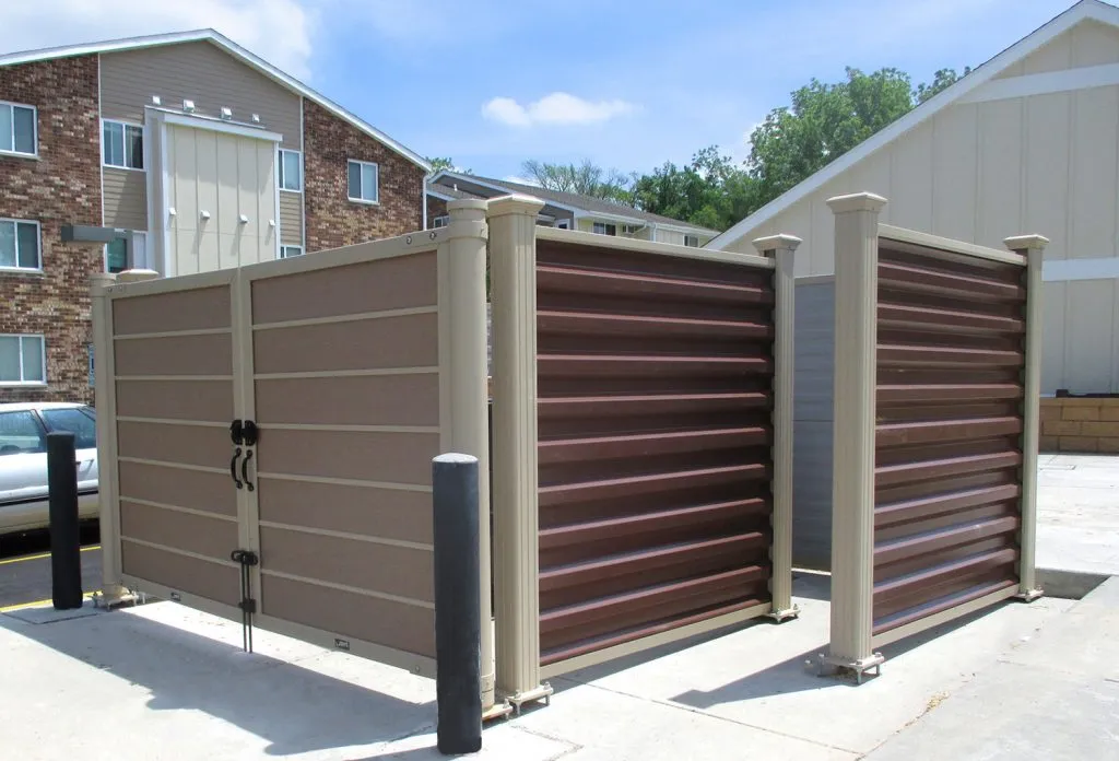 Dumpster enclosures